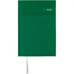 2026 Velvet Touch Diamond A5 Diary Green